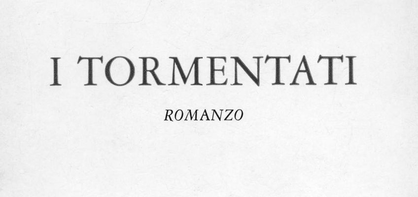 Romanzo I tormentati copertina originale 